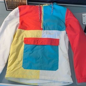 Zumiez Color Block Windbreaker Jacket
